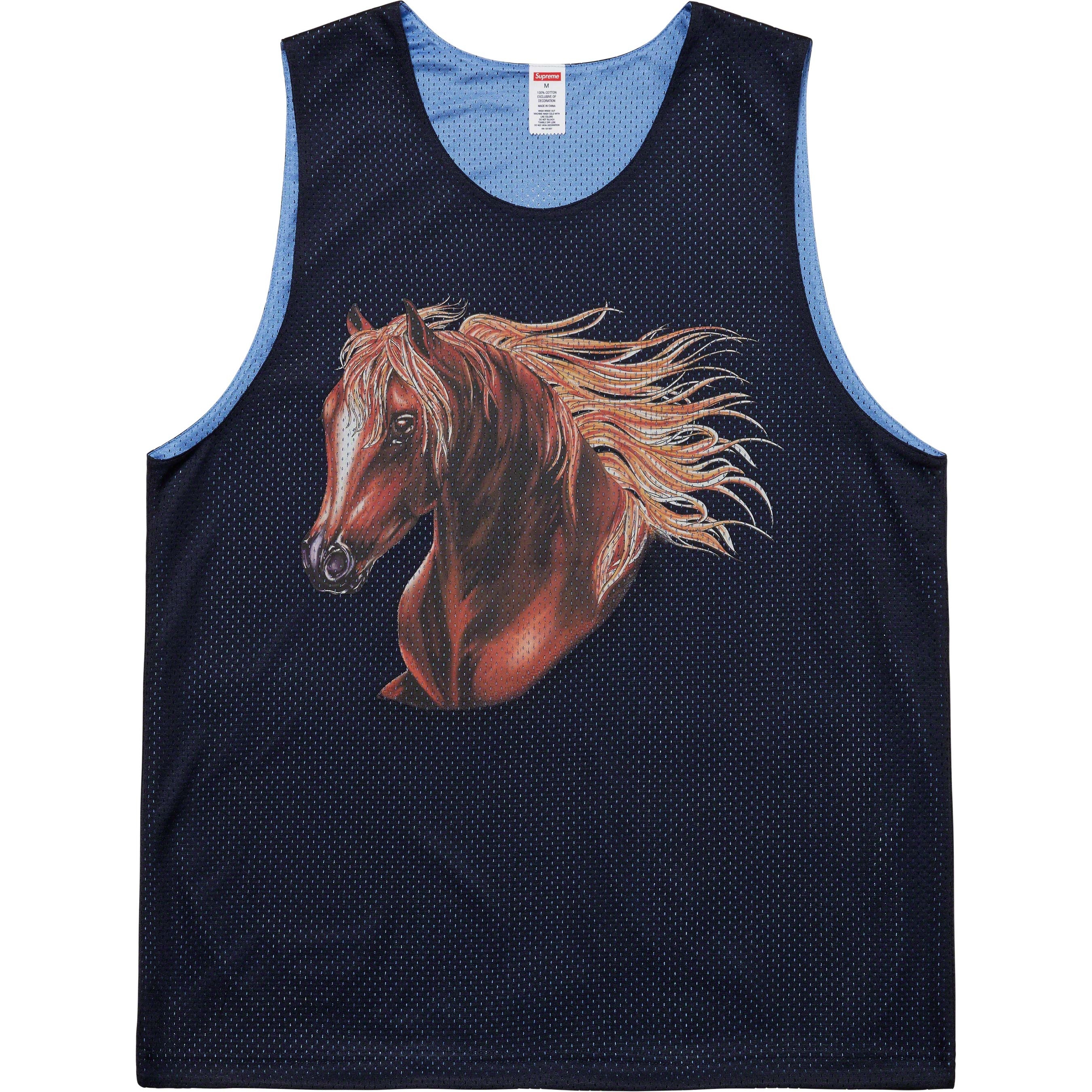 Mustang Reversible Basketball Jersey view 3